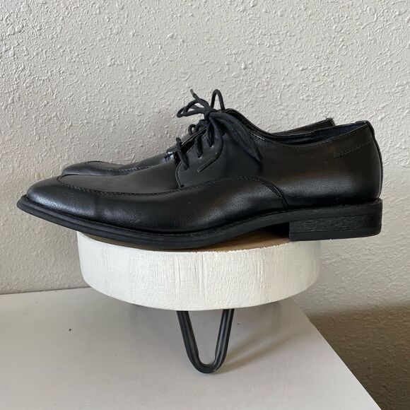 Apt. 9 Black Dress Shoes Size 10.5 EUC - Picture 1 of 8
